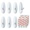 12 Packs: 7 ct. (84 total) Command™ White Medium Wire Hooks